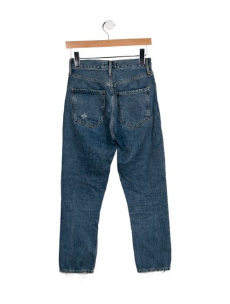 AGOLDE High-Rise Skinny Leg Jeans
