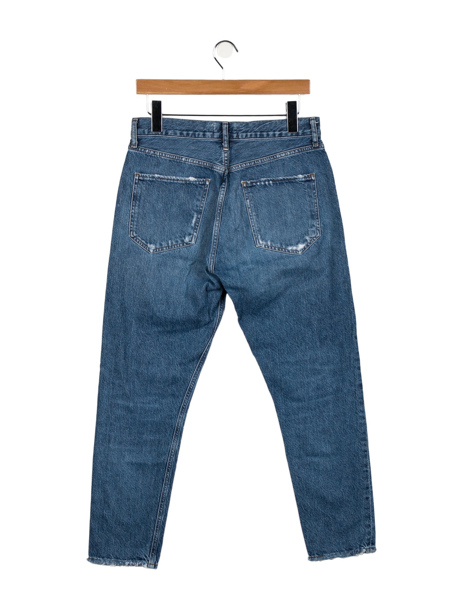 AGOLDE Mid-Rise Skinny Leg Jeans