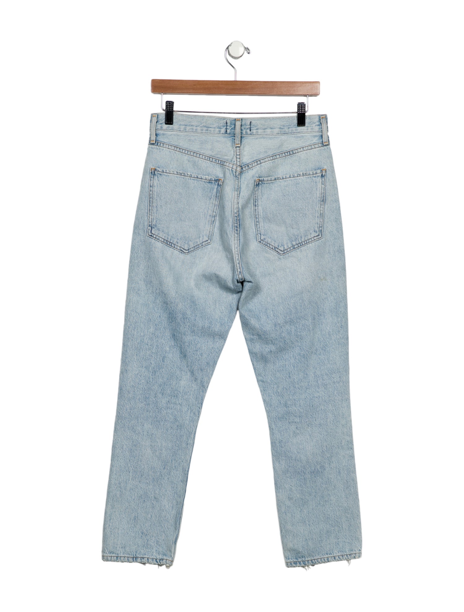 AGOLDE High-Rise Straight Leg Jeans