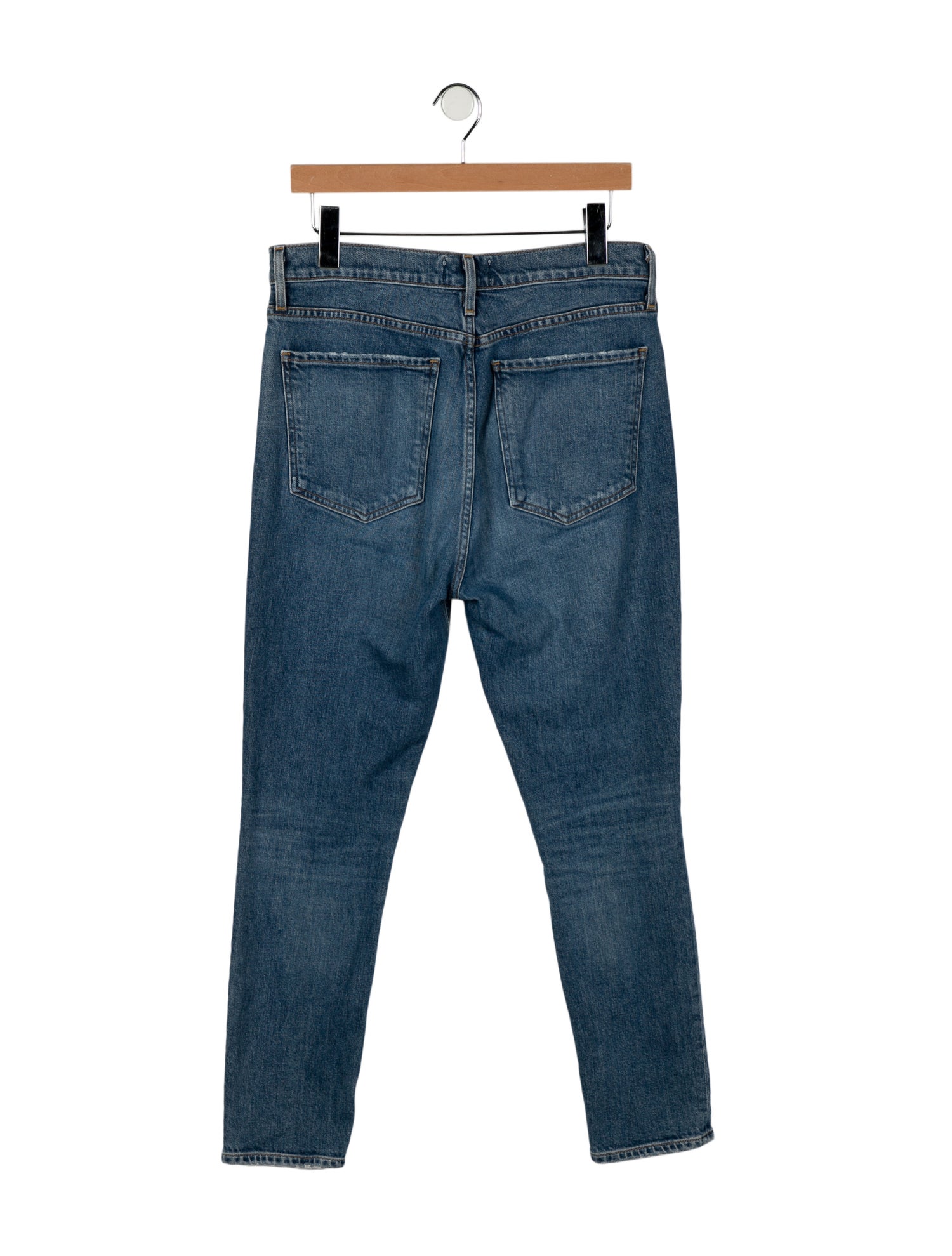 AGOLDE High-Rise Skinny Leg Jeans