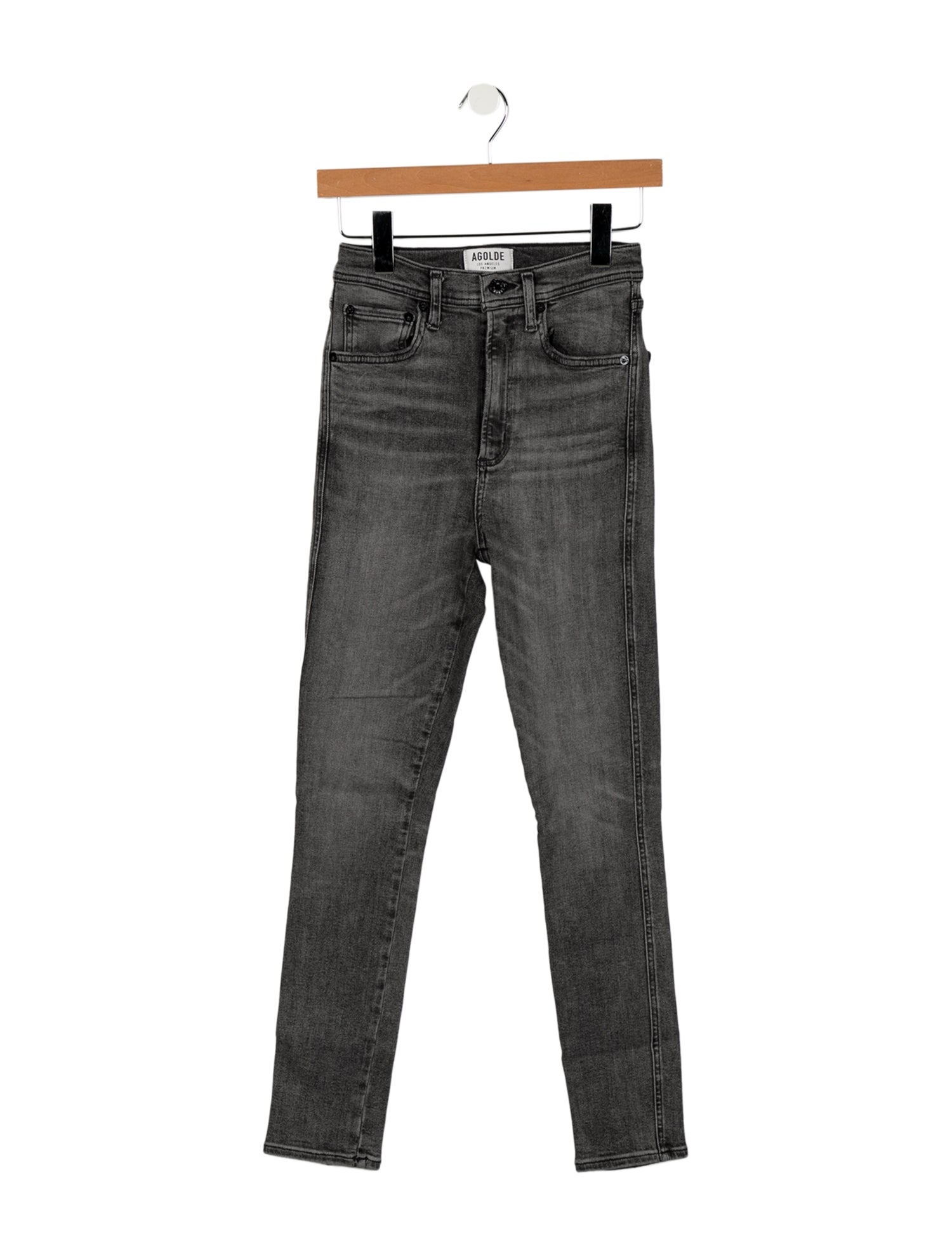 AGOLDE High-Rise Skinny Leg Jeans