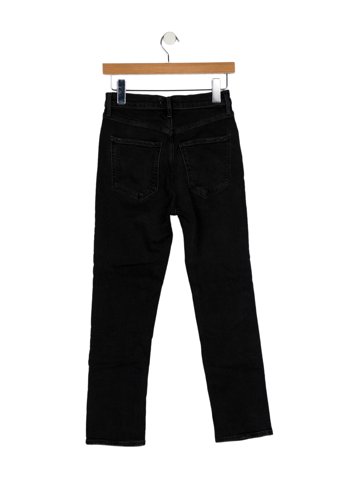 AGOLDE High-Rise Straight Leg Jeans