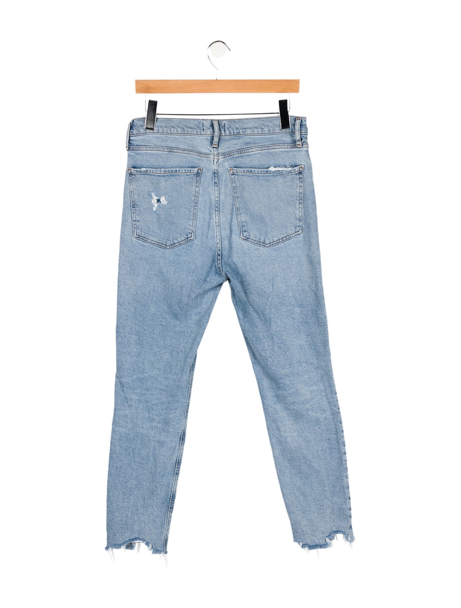AGOLDE High-Rise Straight Leg Jeans