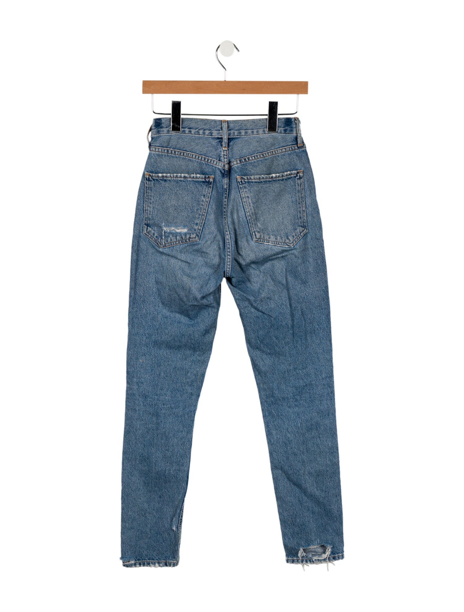 AGOLDE High-Rise Skinny Leg Jeans