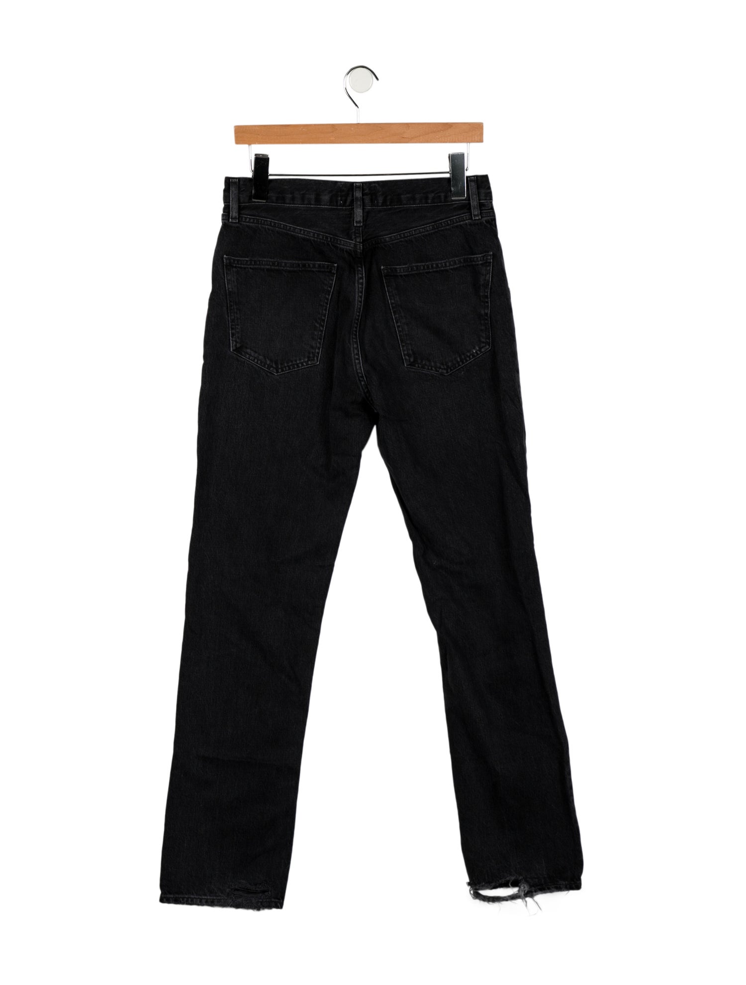 AGOLDE High-Rise Straight Leg Jeans