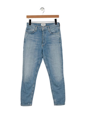 AGOLDE High-Rise Skinny Leg Jeans
