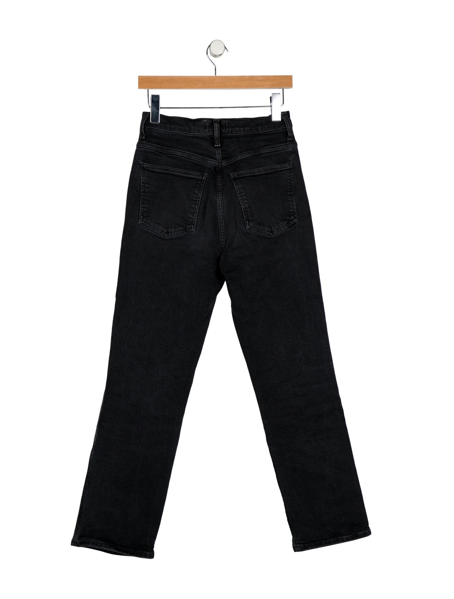 AGOLDE High-Rise Straight Leg Jeans
