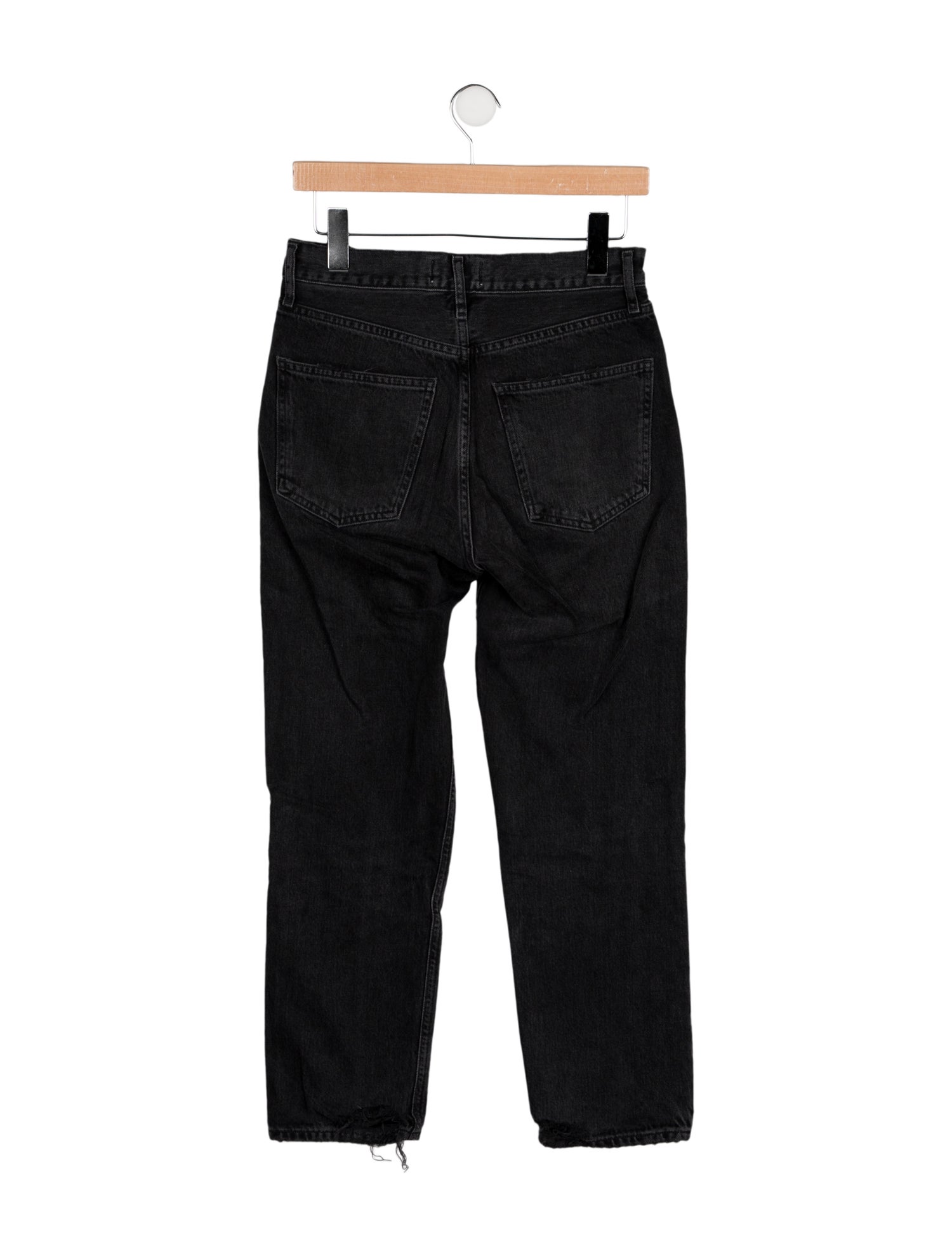 AGOLDE High-Rise Straight Leg Jeans