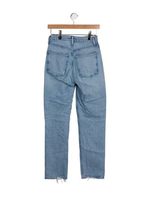 AGOLDE High-Rise Straight Leg Jeans