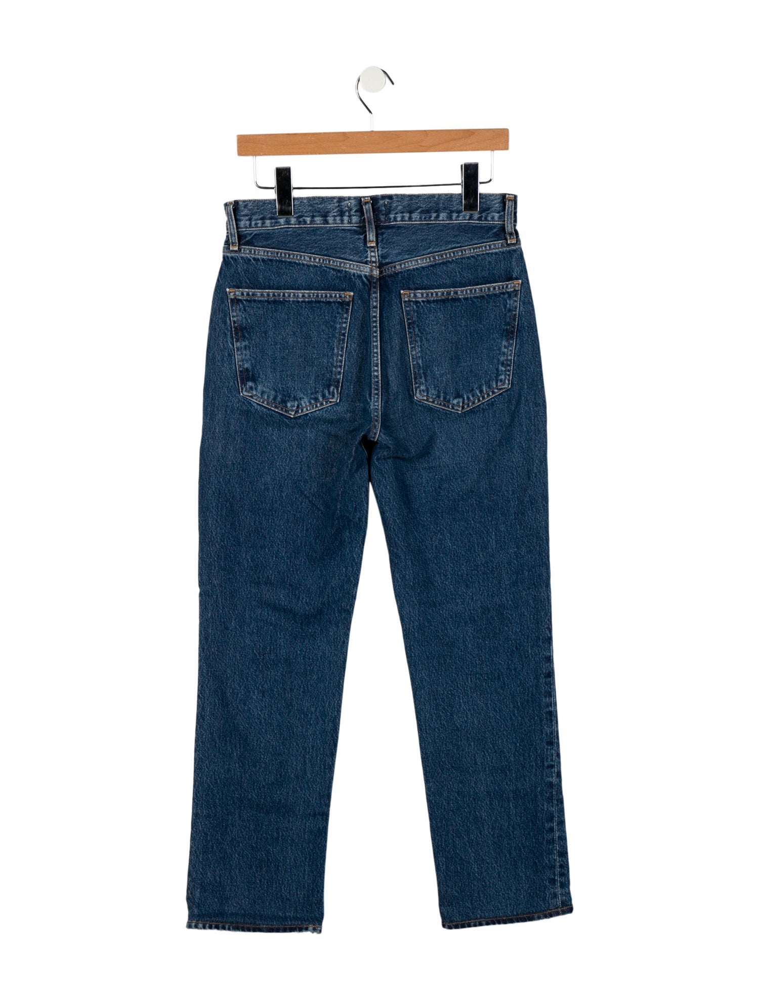 AGOLDE High-Rise Straight Leg Jeans