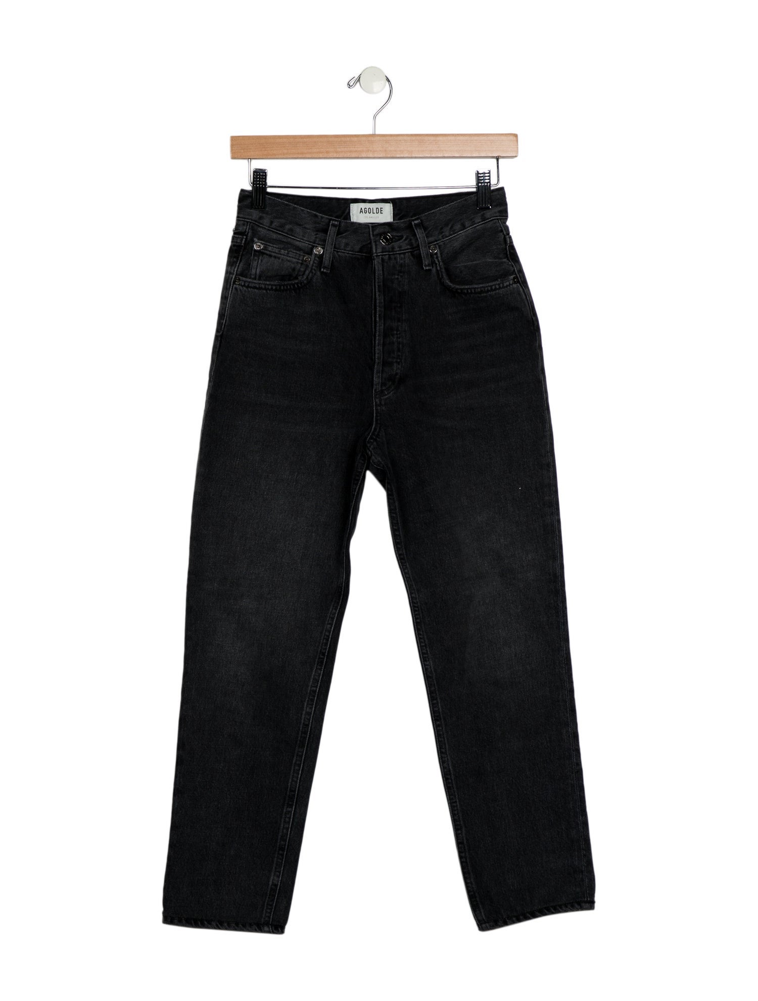 AGOLDE High-Rise Straight Leg Jeans