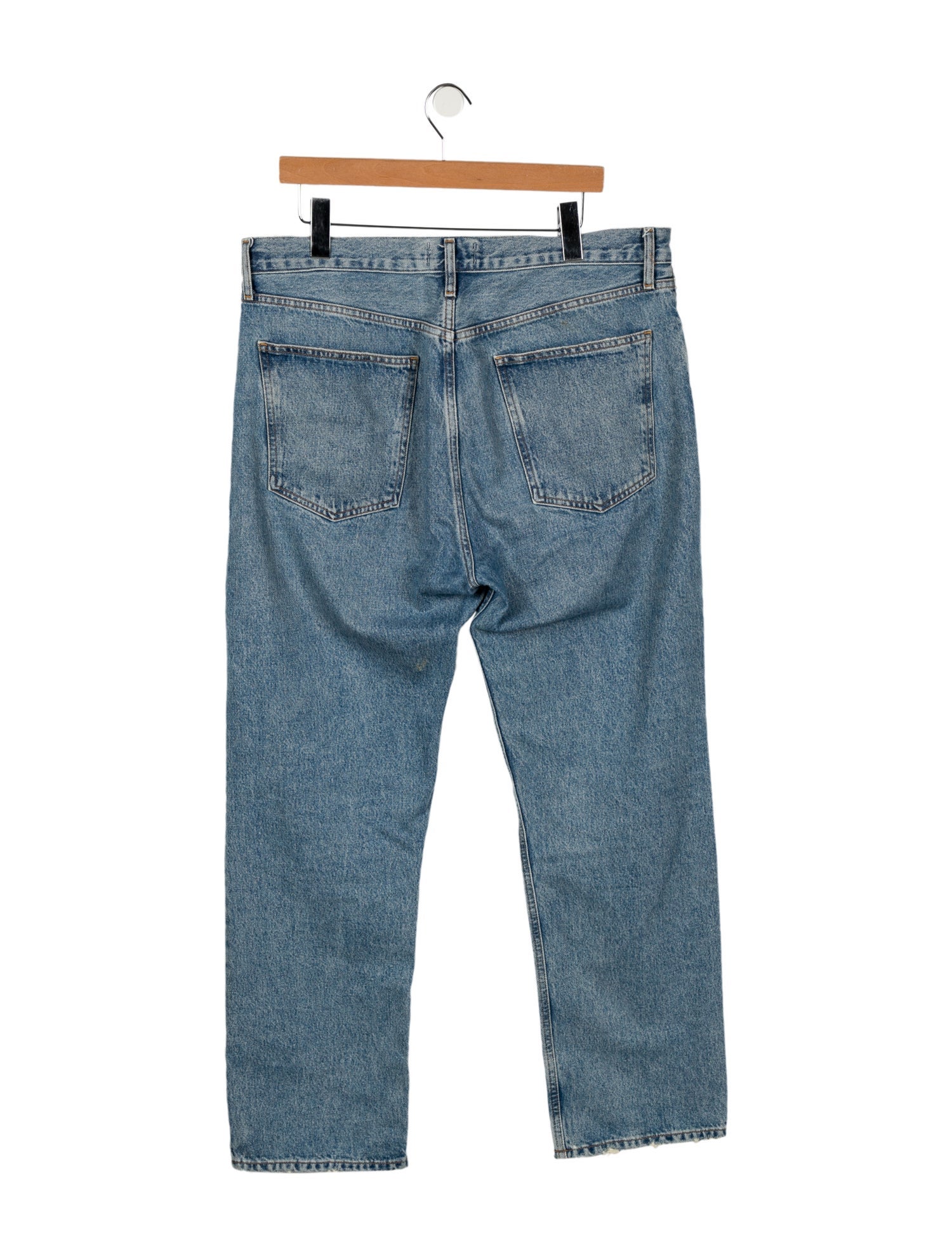 AGOLDE High-Rise Straight Leg Jeans