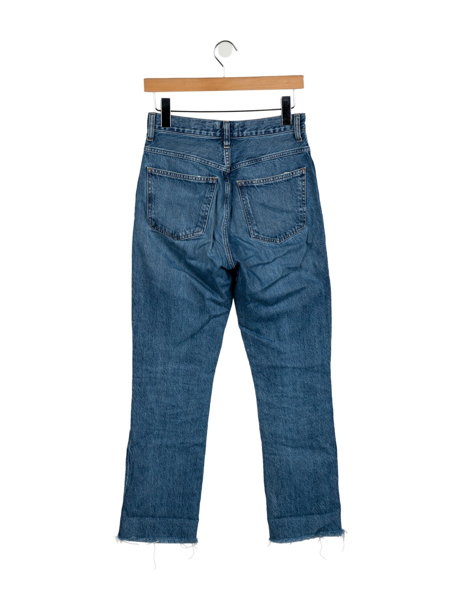 AGOLDE High-Rise Straight Leg Jeans