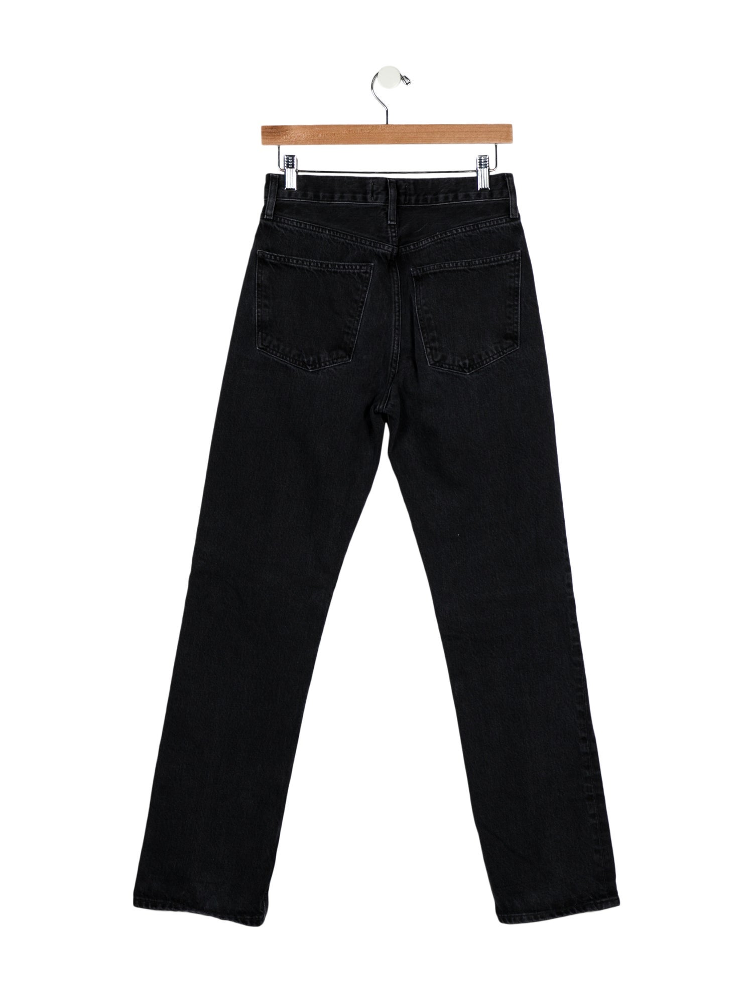 AGOLDE High-Rise Straight Leg Jeans