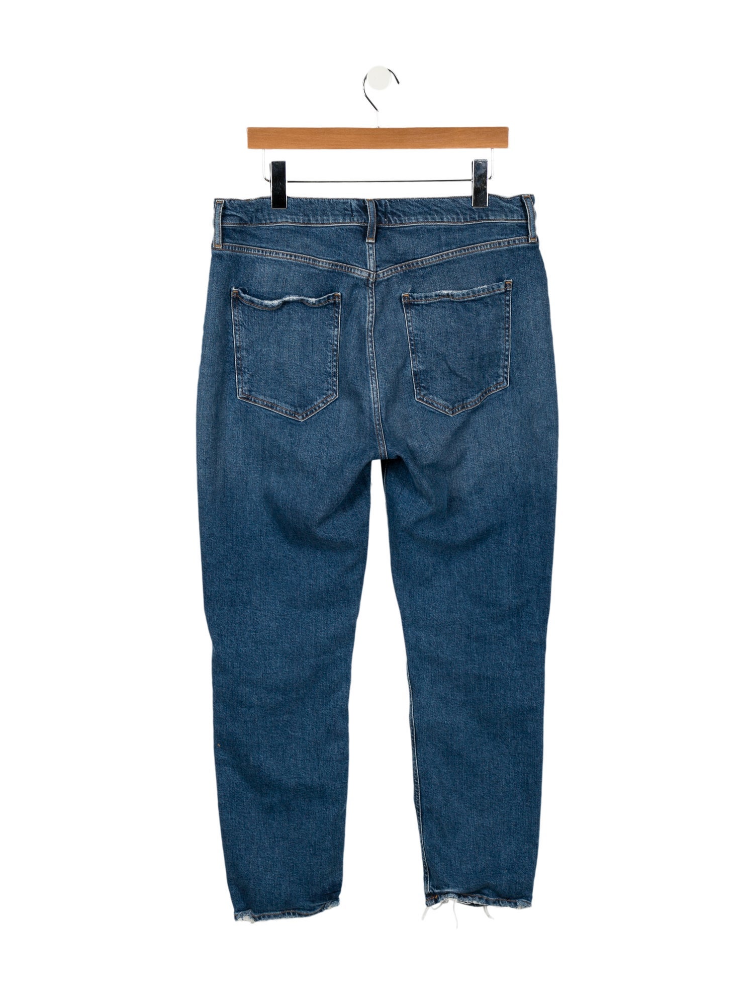 AGOLDE High-Rise Straight Leg Jeans