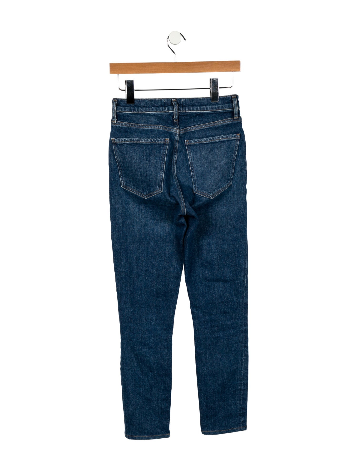 AGOLDE High-Rise Straight Leg Jeans