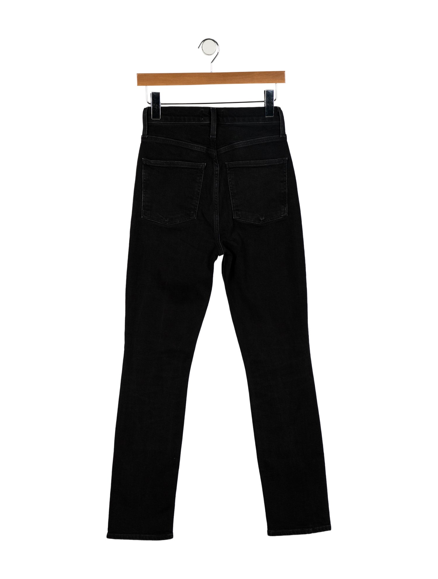 AGOLDE Mid-Rise Straight Leg Jeans