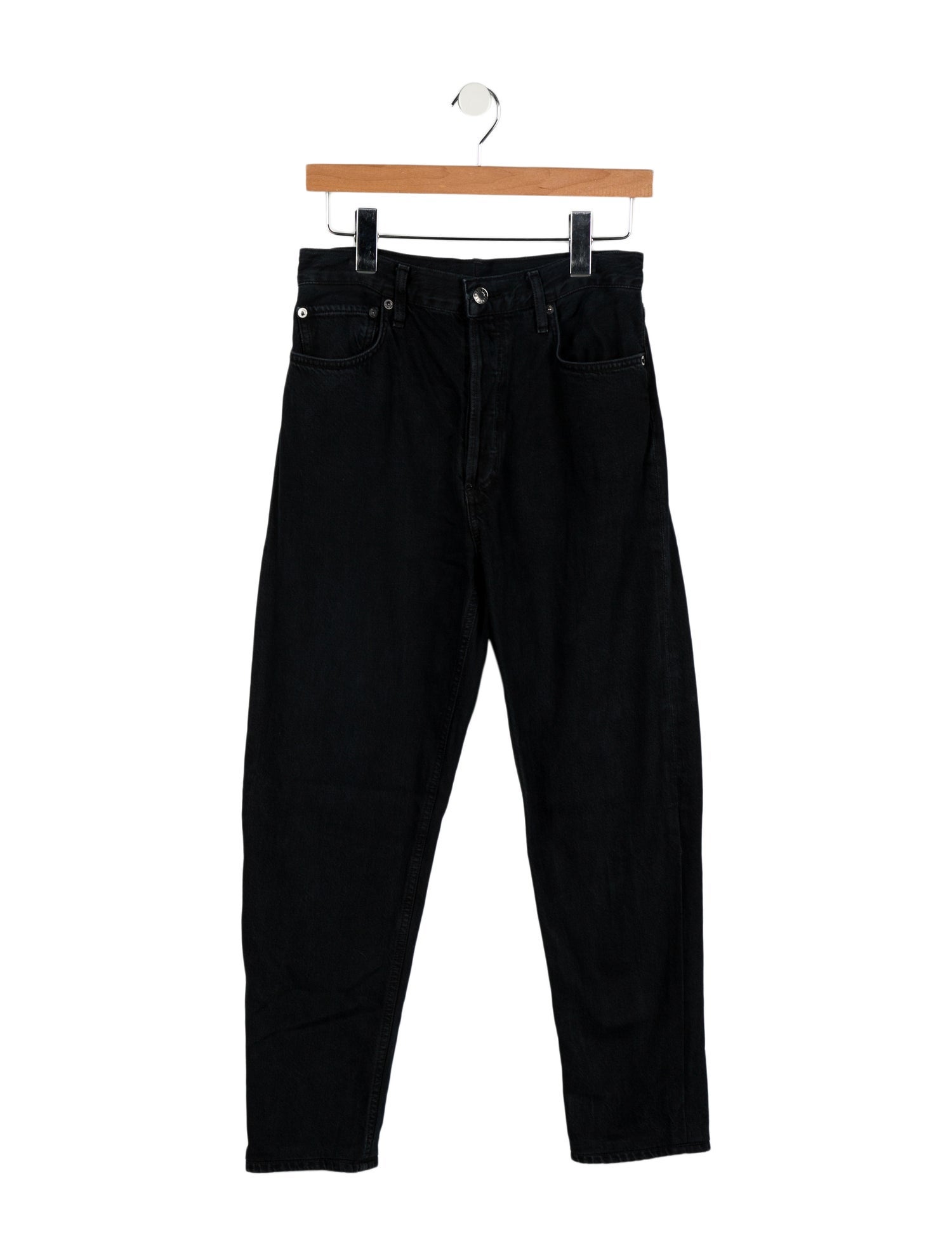 AGOLDE Mid-Rise Straight Leg Jeans