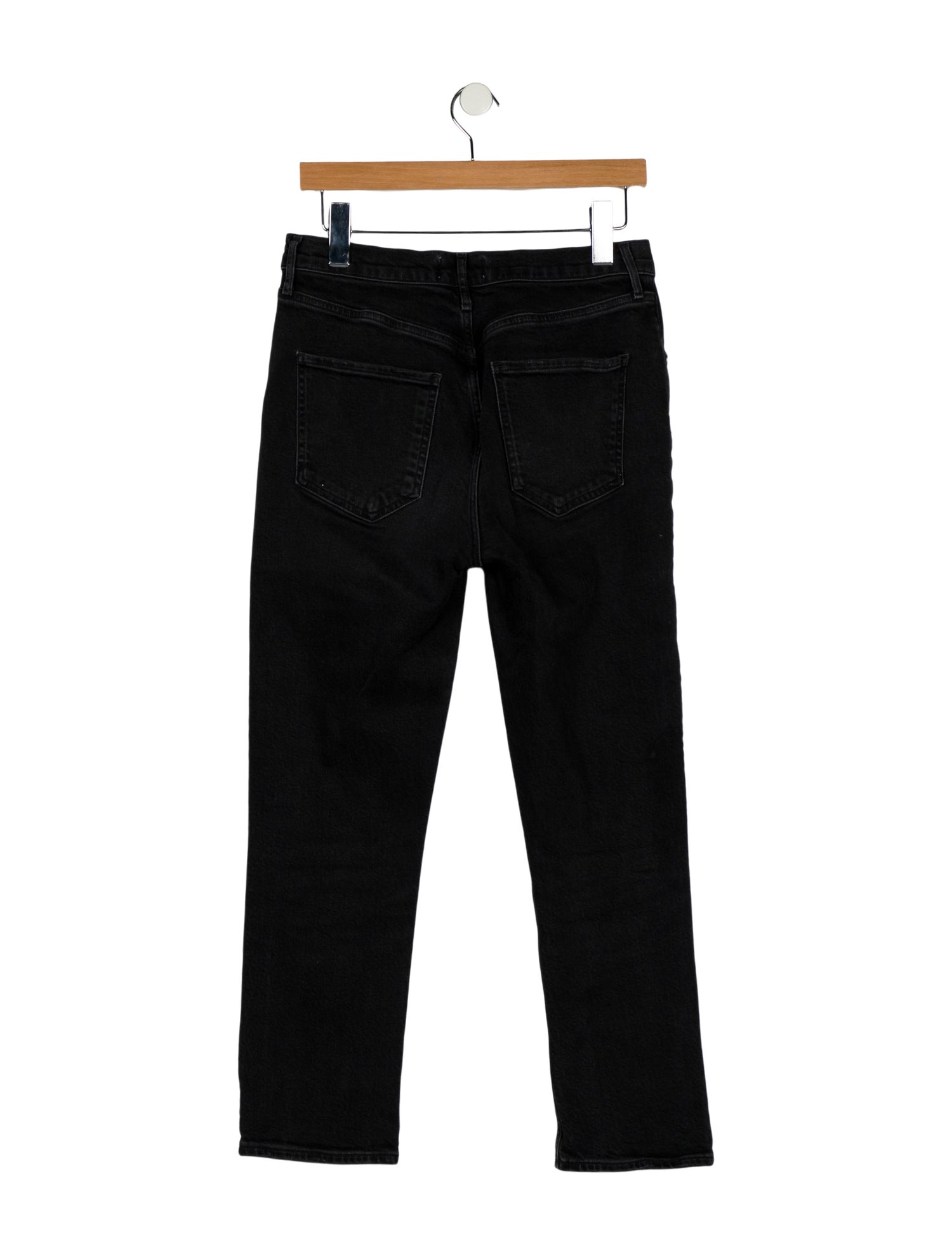 AGOLDE High-Rise Straight Leg Jeans
