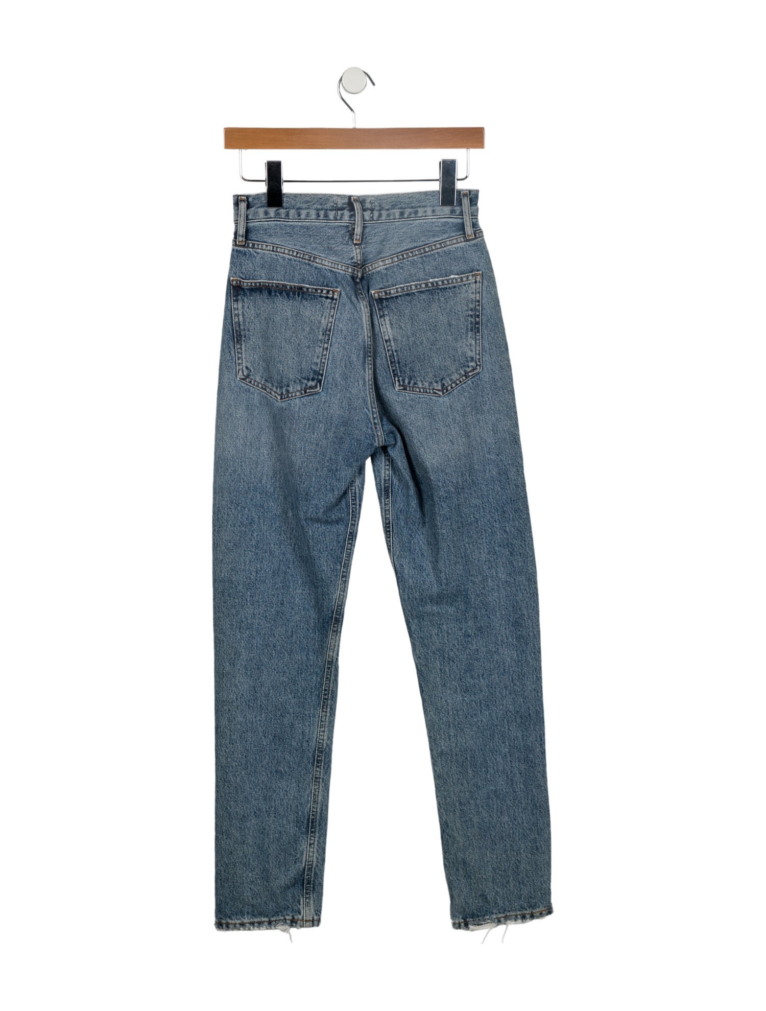 AGOLDE High-Rise Straight Leg Jeans