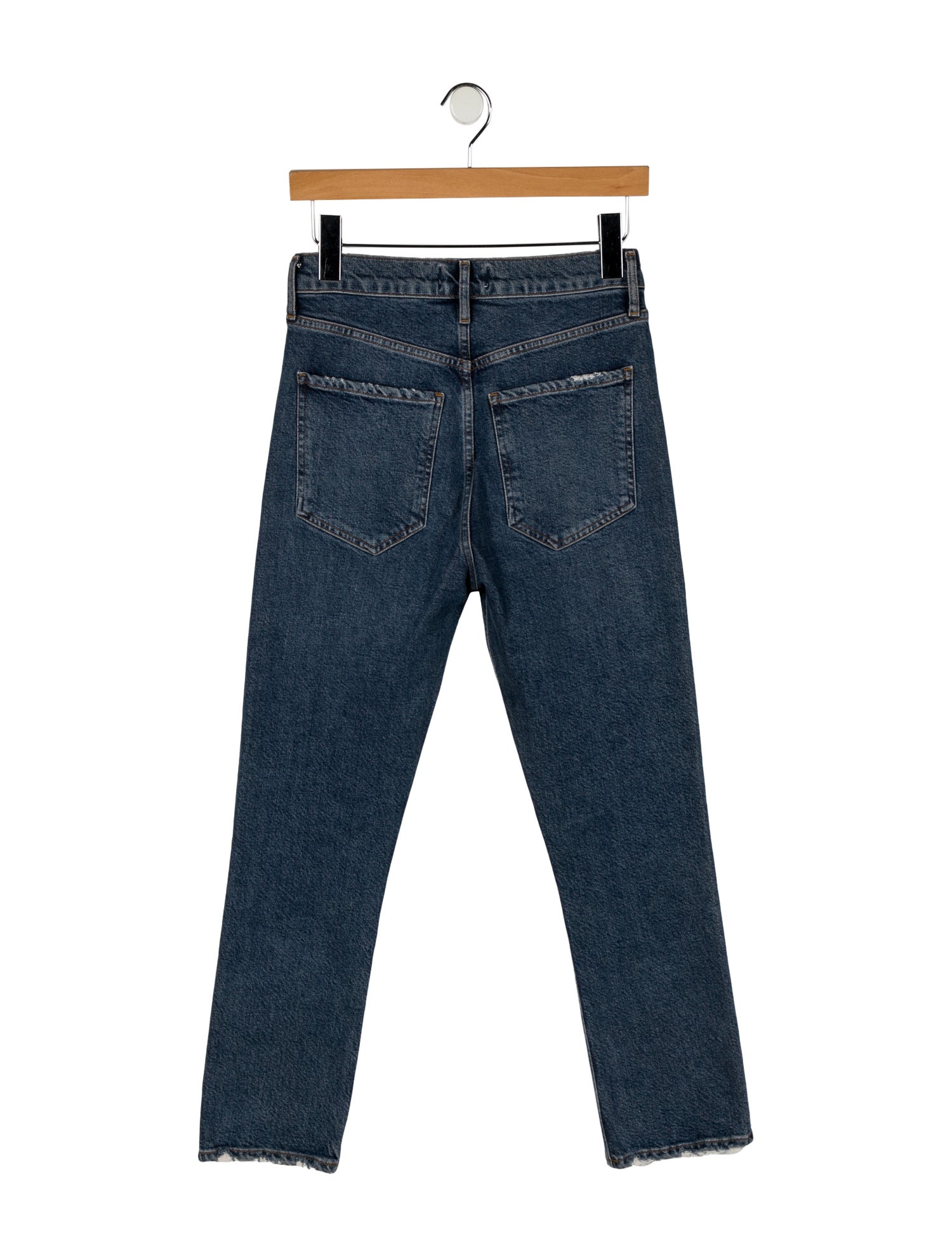 AGOLDE High-Rise Straight Leg Jeans