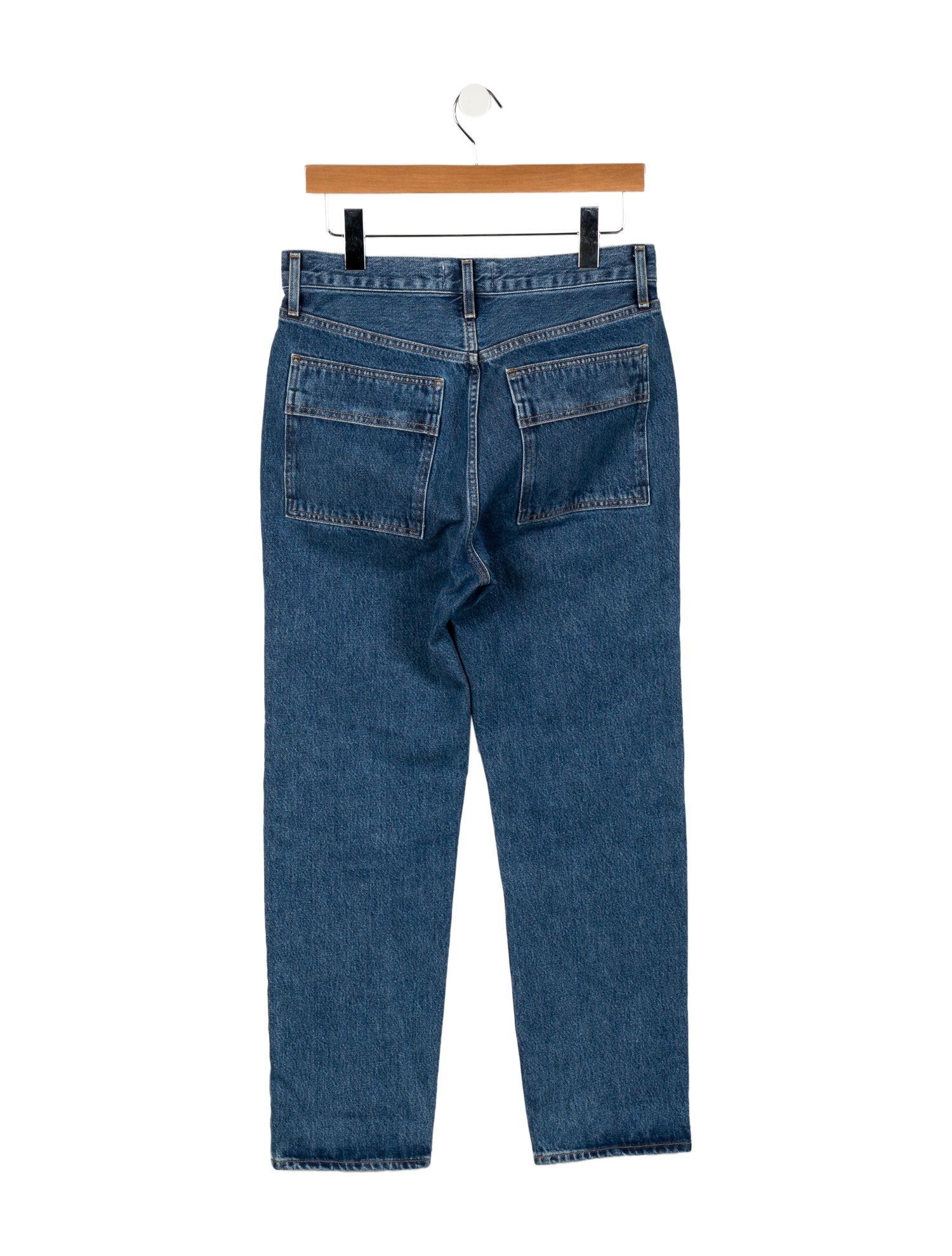 AGOLDE High-Rise Straight Leg Jeans