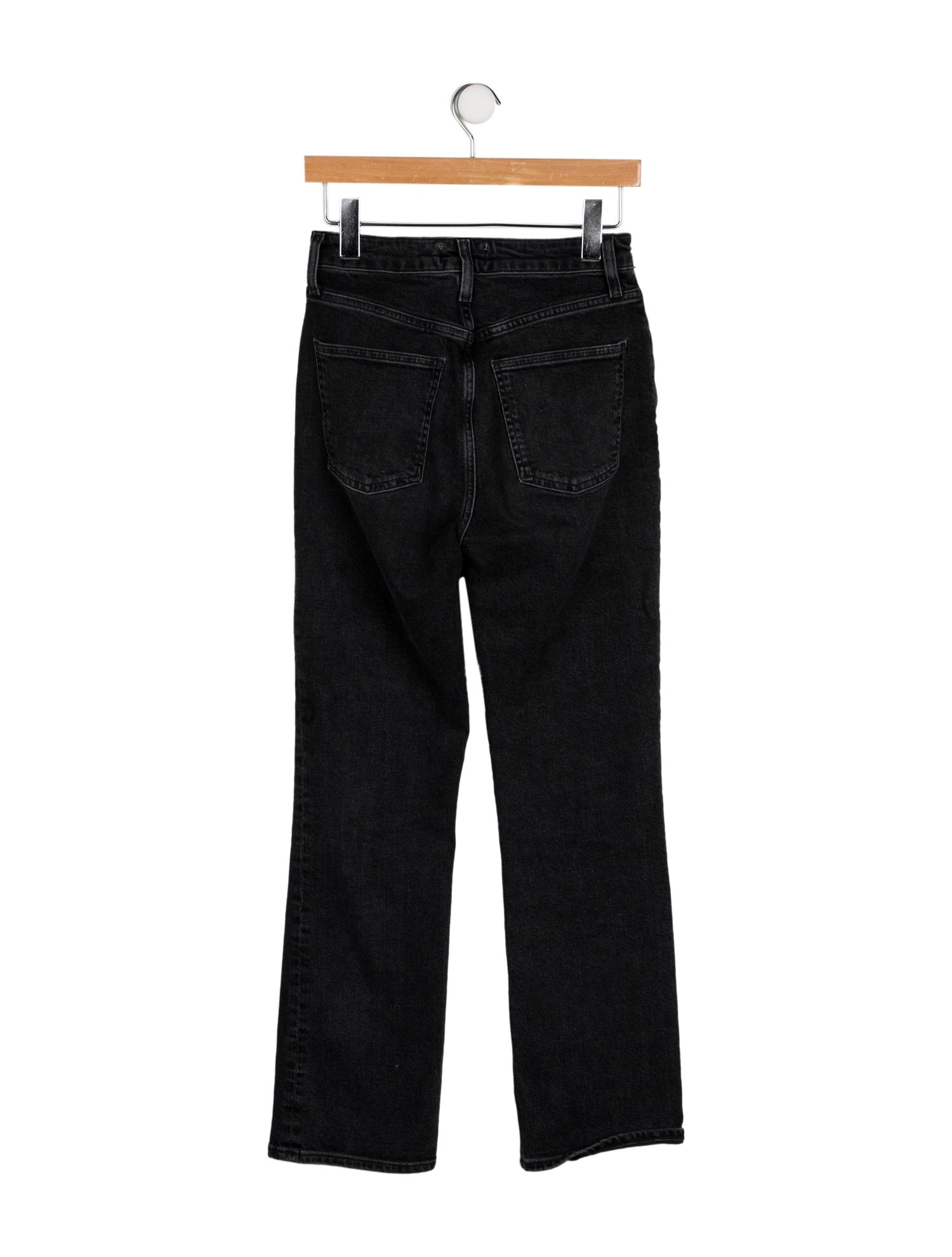 AGOLDE High-Rise Straight Leg Jeans