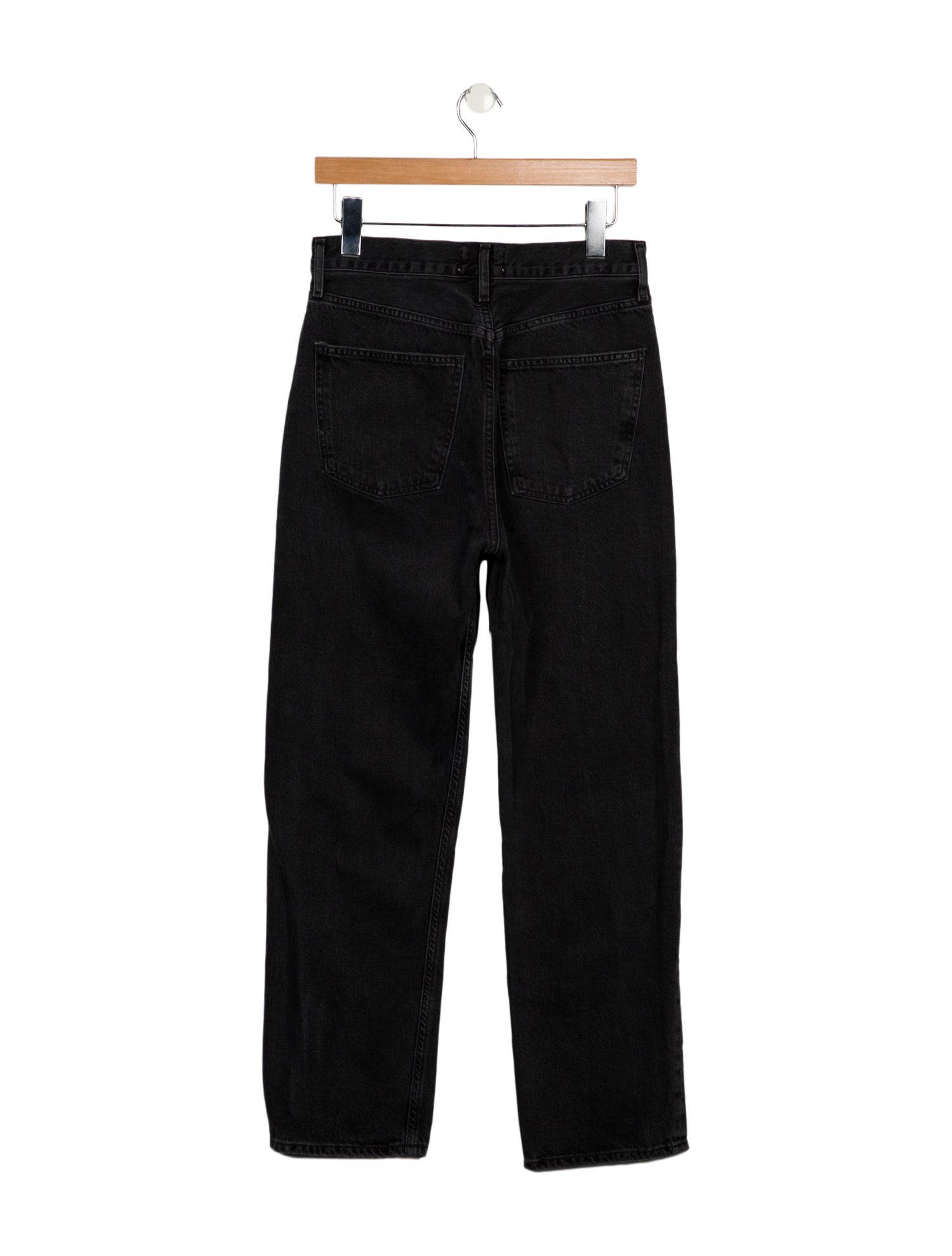 AGOLDE High-Rise Straight Leg Jeans