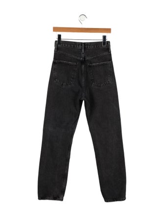 AGOLDE High-Rise Straight Leg Jeans