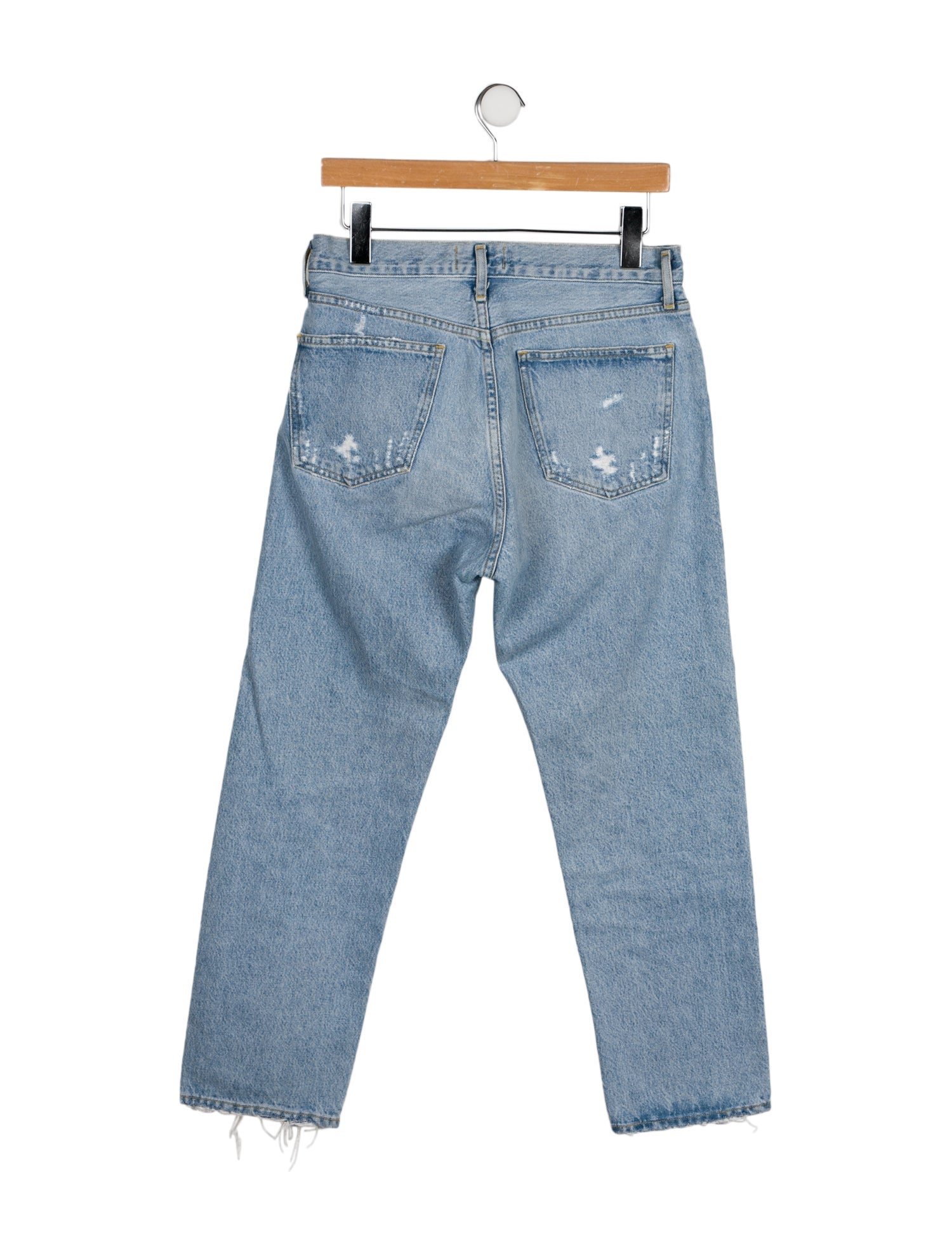 AGOLDE High-Rise Straight Leg Jeans