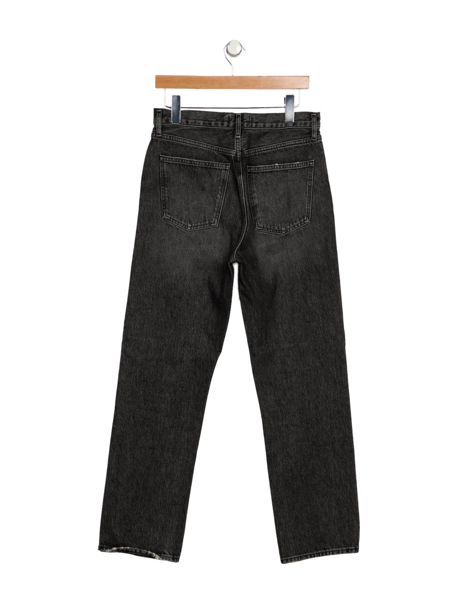AGOLDE High-Rise Straight Leg Jeans