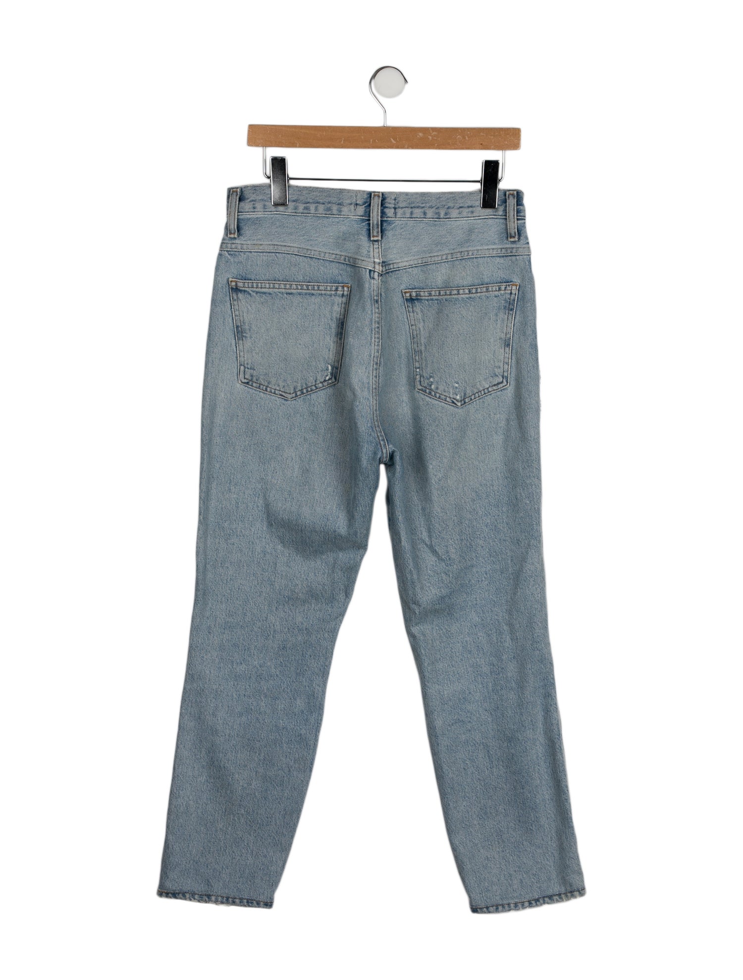 AGOLDE High-Rise Straight Leg Jeans