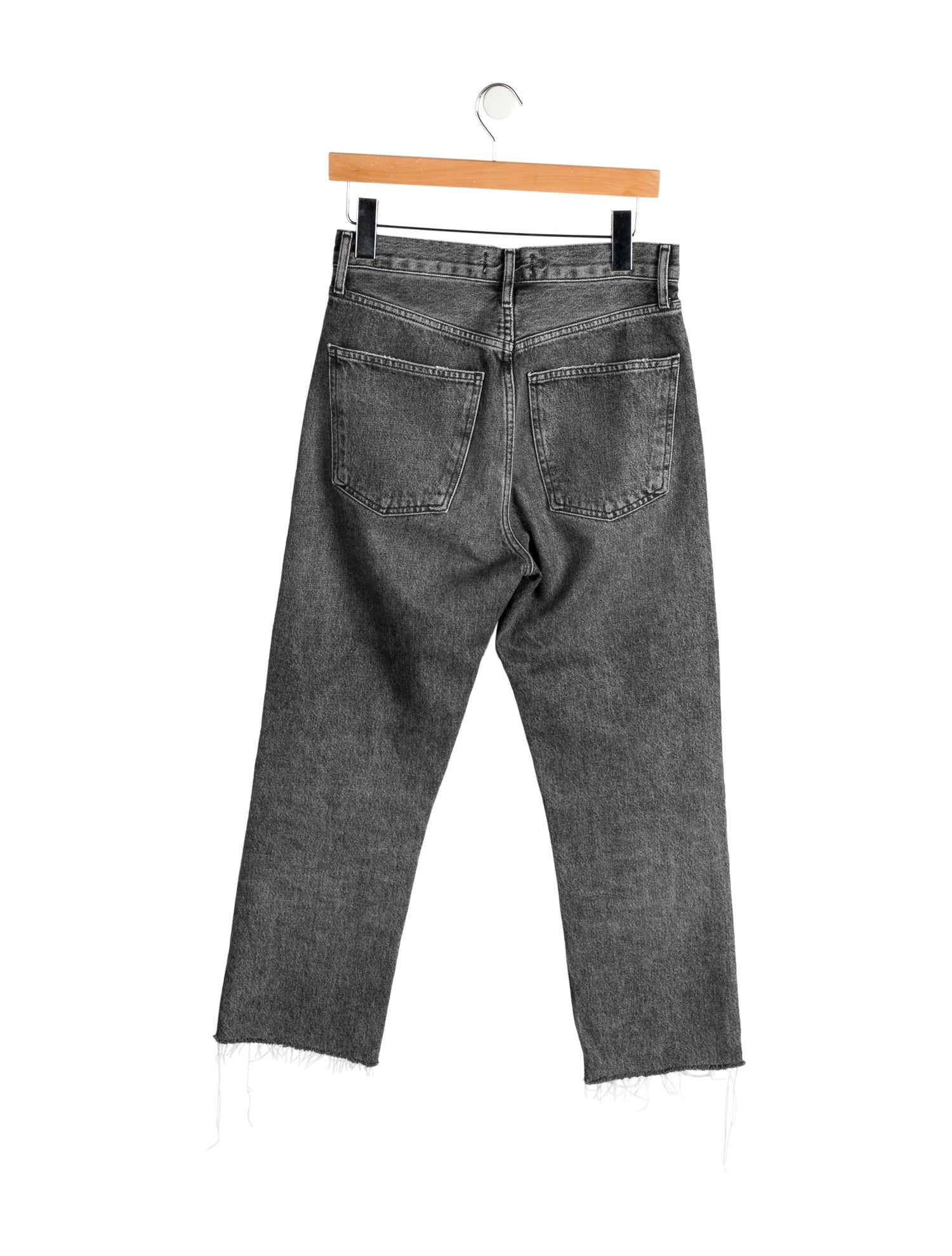AGOLDE High-Rise Straight Leg Jeans