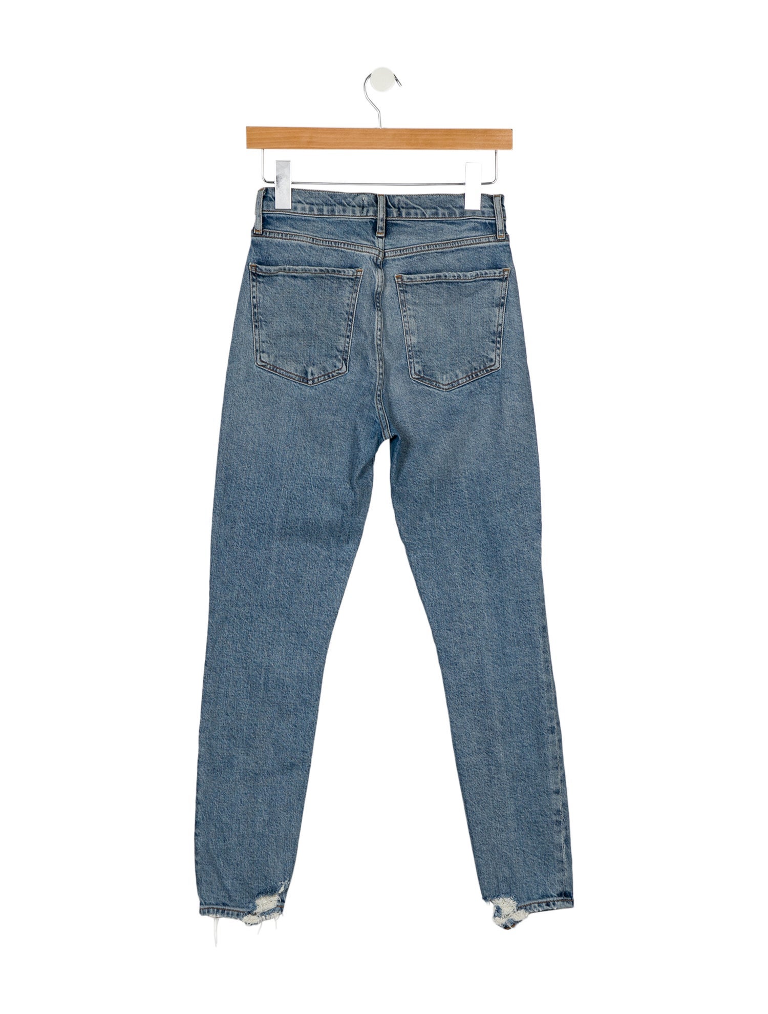 AGOLDE High-Rise Skinny Leg Jeans