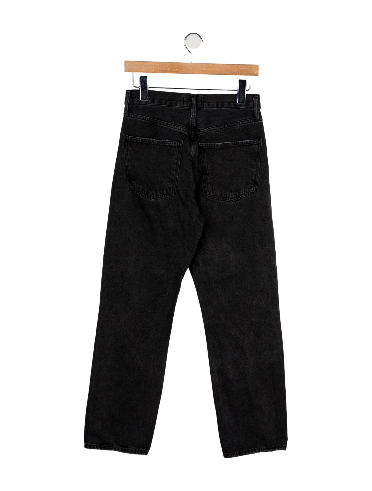AGOLDE High-Rise Straight Leg Jeans