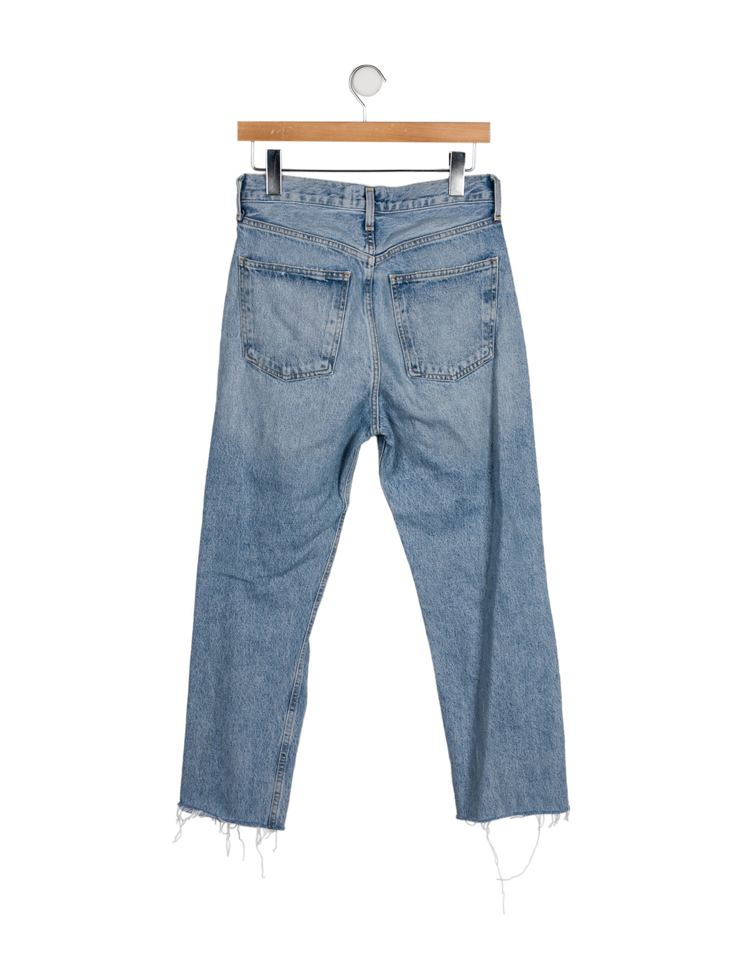 AGOLDE High-Rise Straight Leg Jeans