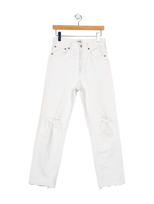 AGOLDE High-Rise Straight Leg Jeans