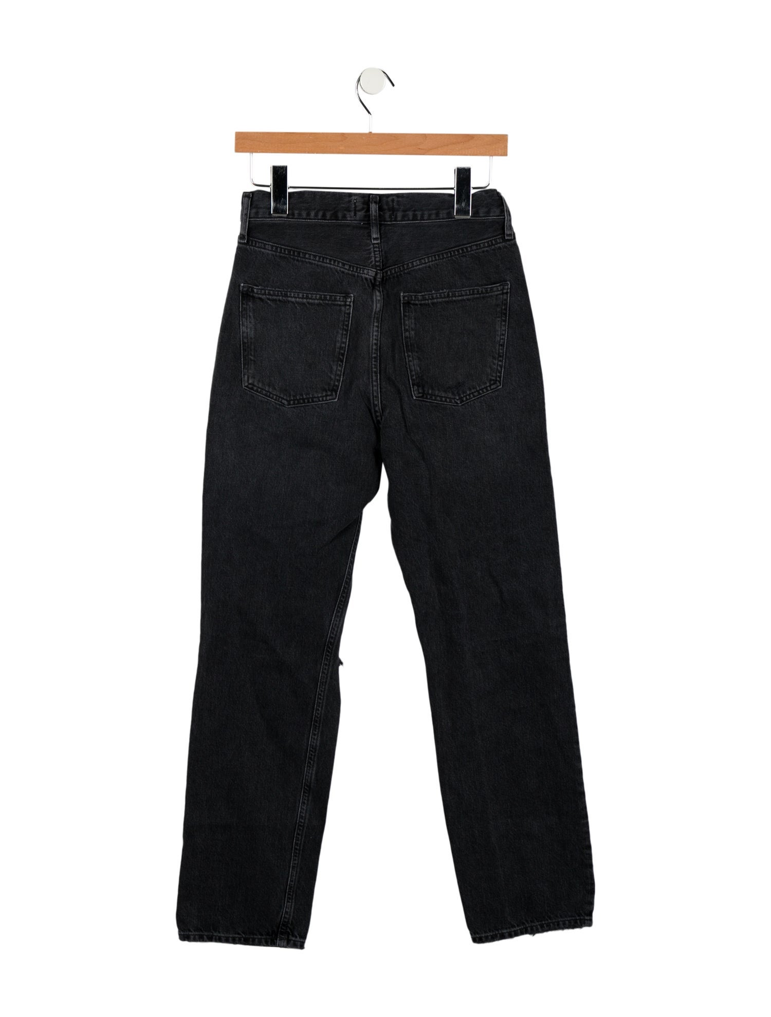 AGOLDE High-Rise Straight Leg Jeans