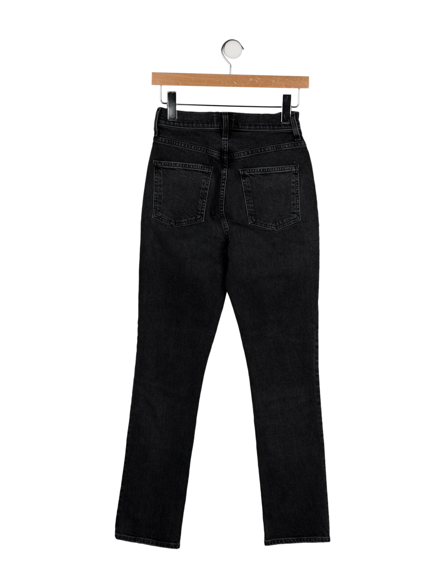 AGOLDE High-Rise Straight Leg Jeans