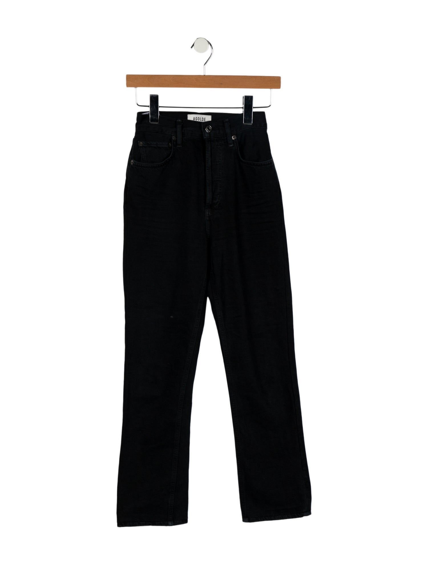 AGOLDE High-Rise Straight Leg Jeans