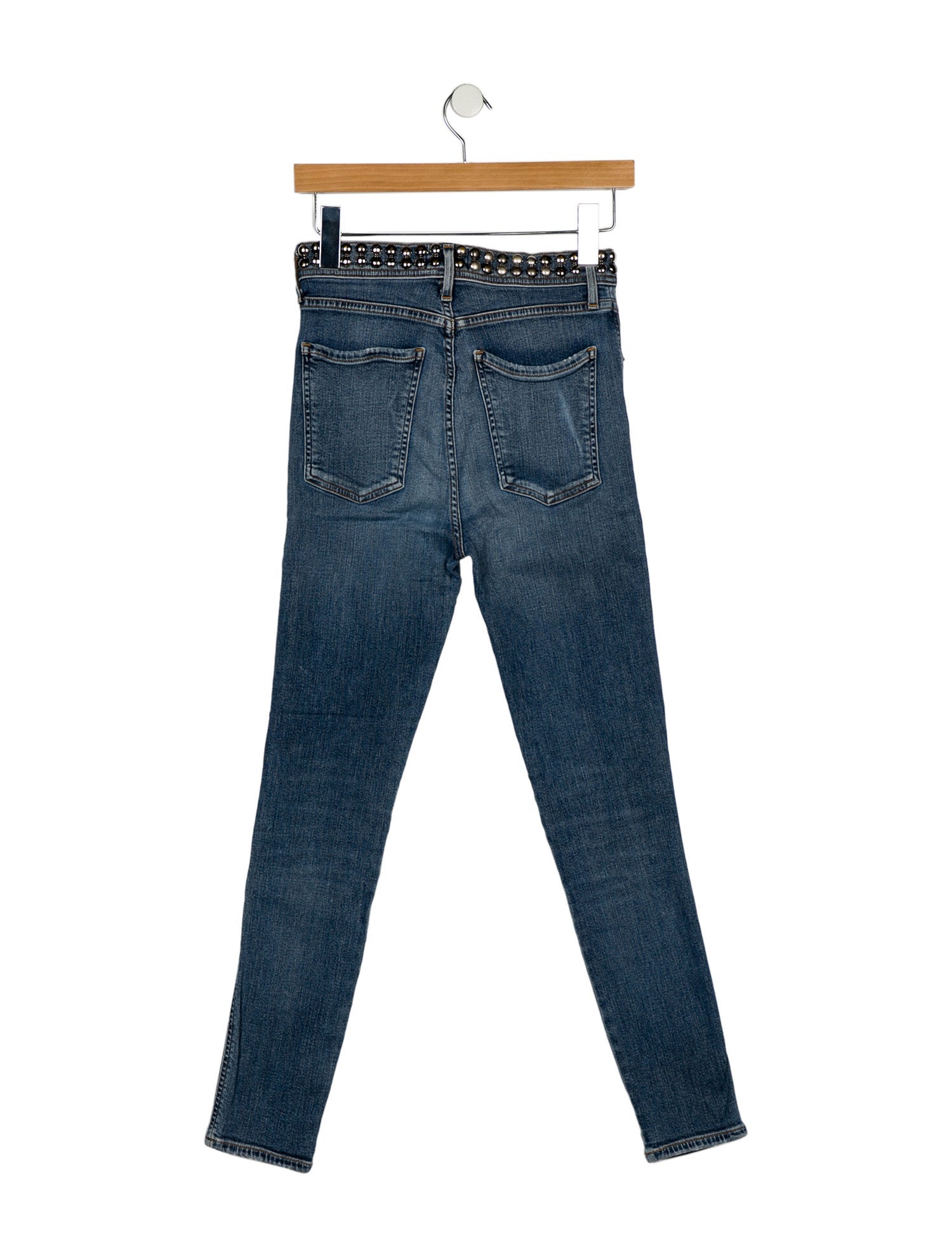 AGOLDE Mid-Rise Skinny Leg Jeans