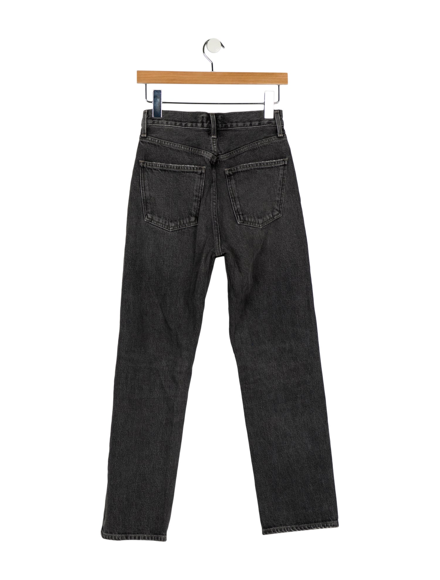 AGOLDE High-Rise Straight Leg Jeans