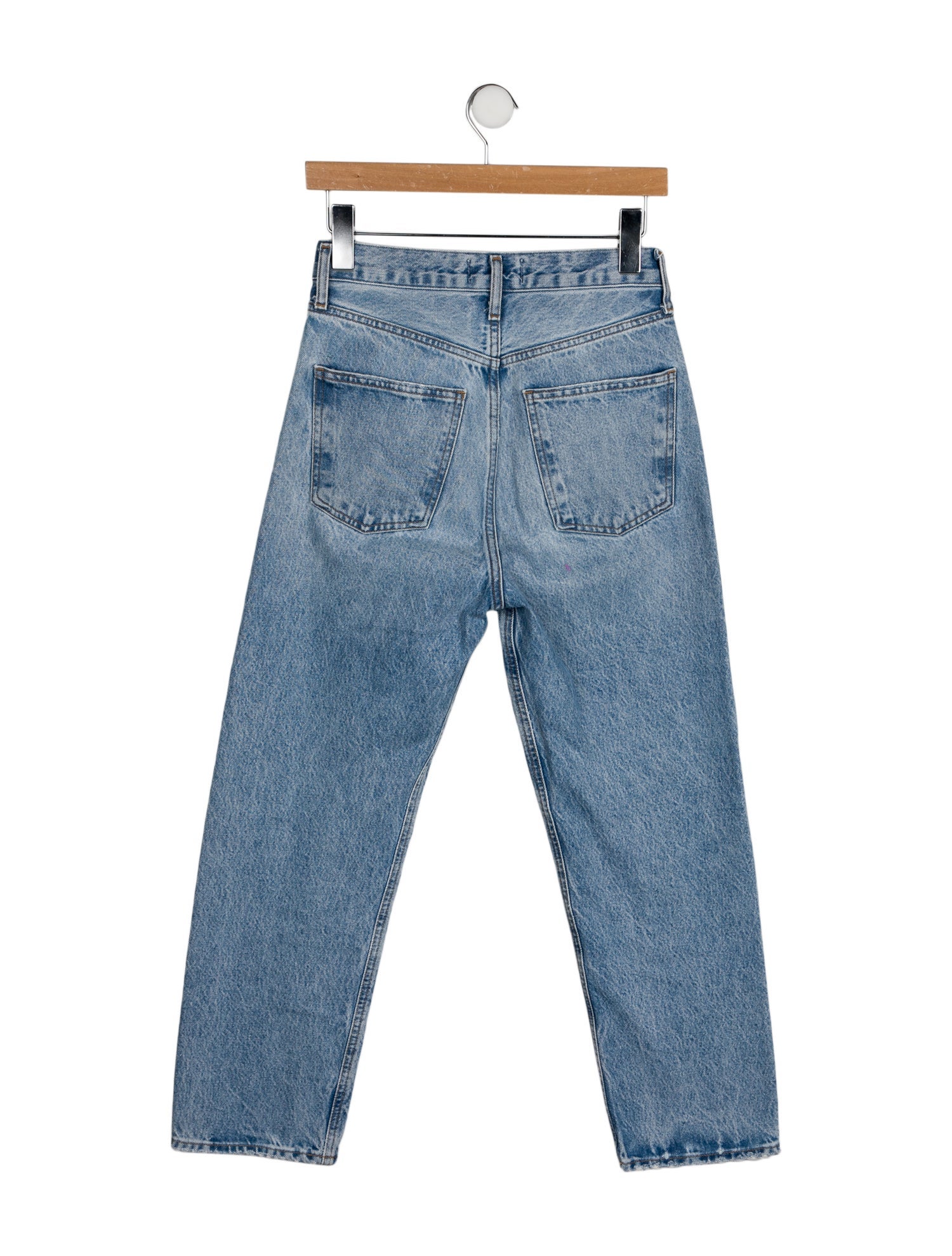 AGOLDE High-Rise Straight Leg Jeans