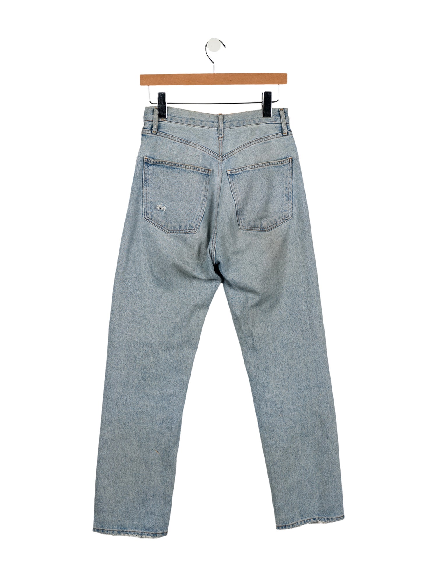 AGOLDE High-Rise Straight Leg Jeans
