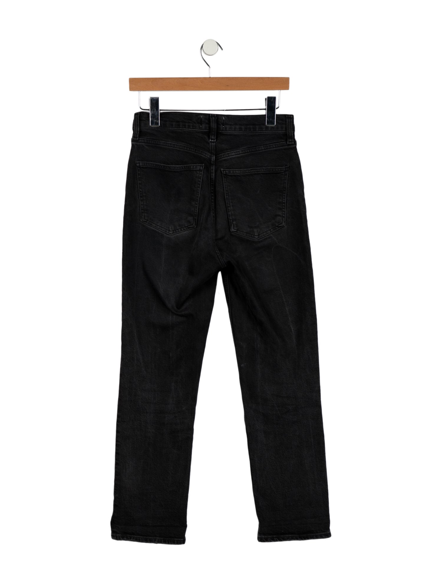 AGOLDE Mid-Rise Straight Leg Jeans