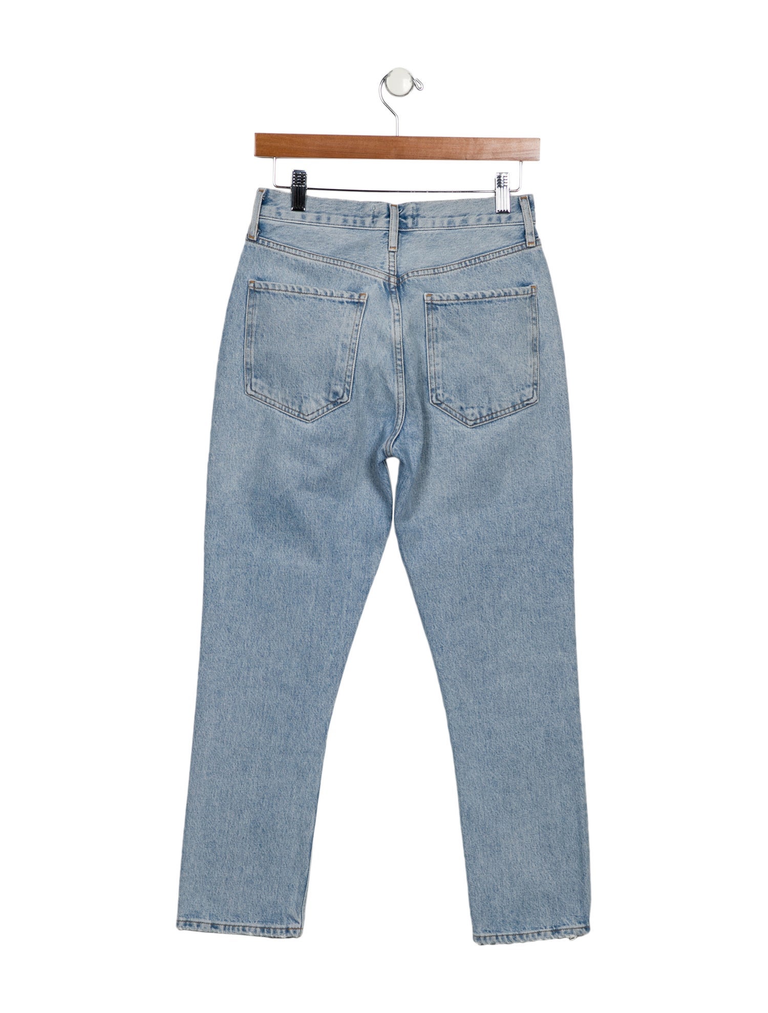 AGOLDE High-Rise Straight Leg Jeans
