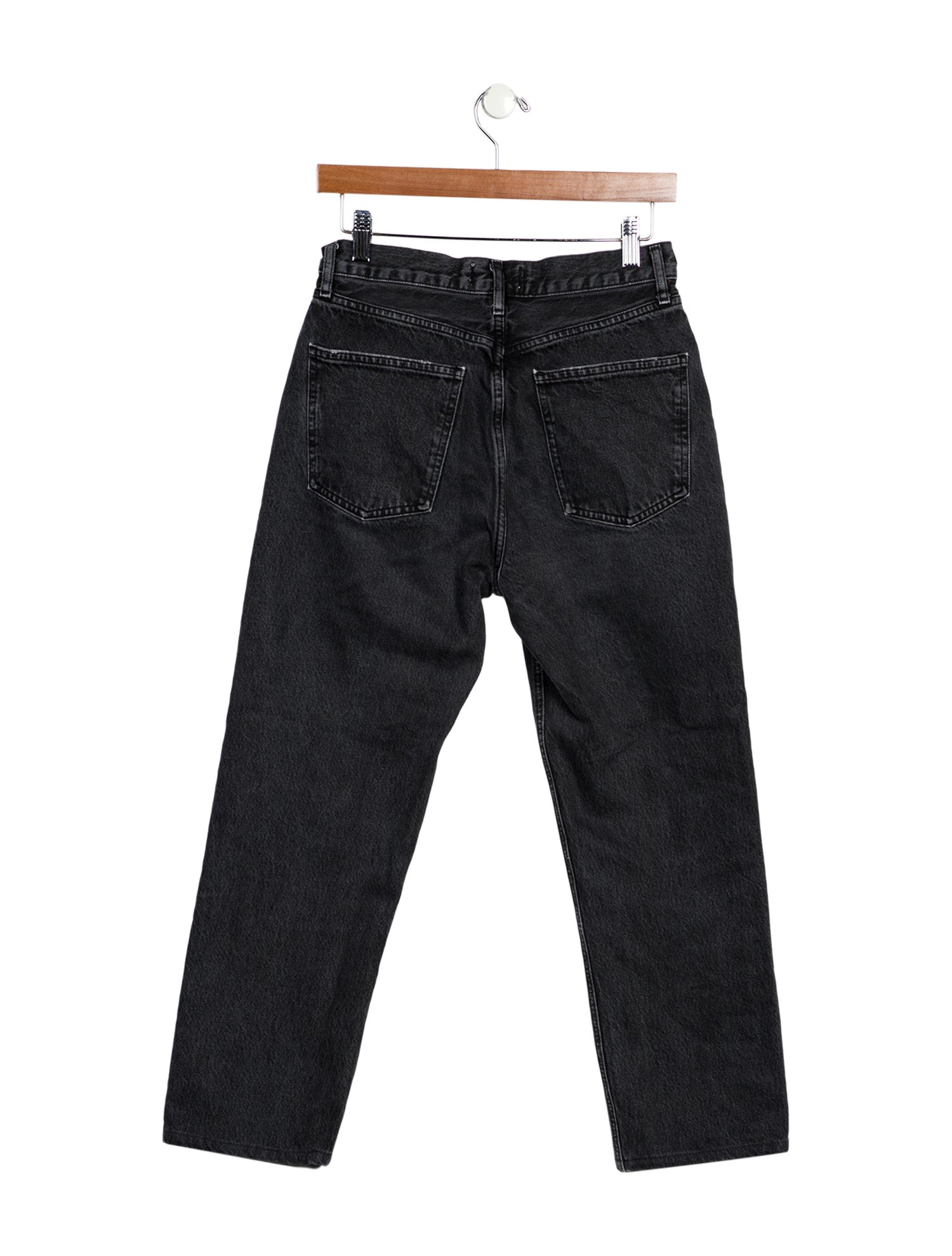 AGOLDE High-Rise Straight Leg Jeans