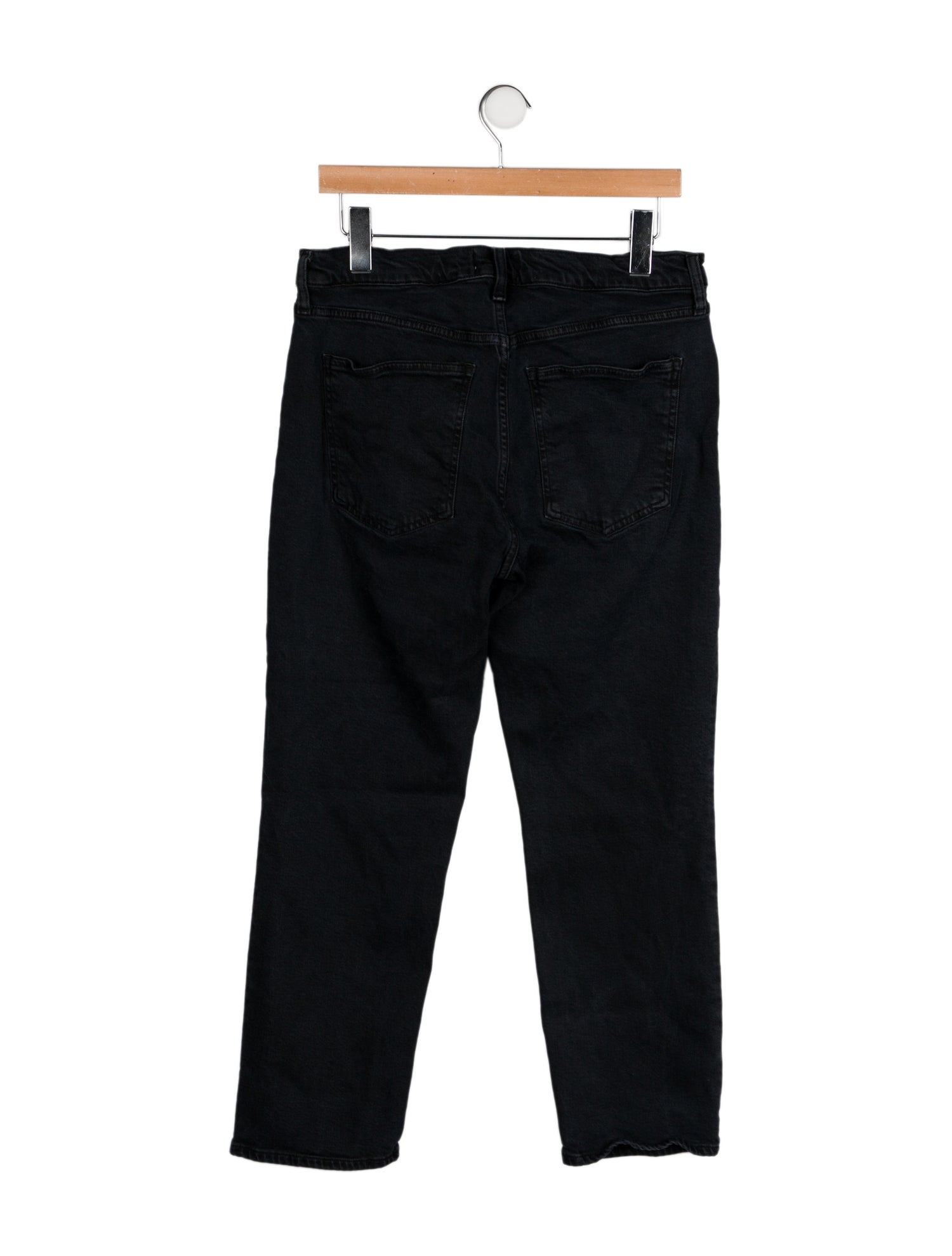 AGOLDE Mid-Rise Straight Leg Jeans