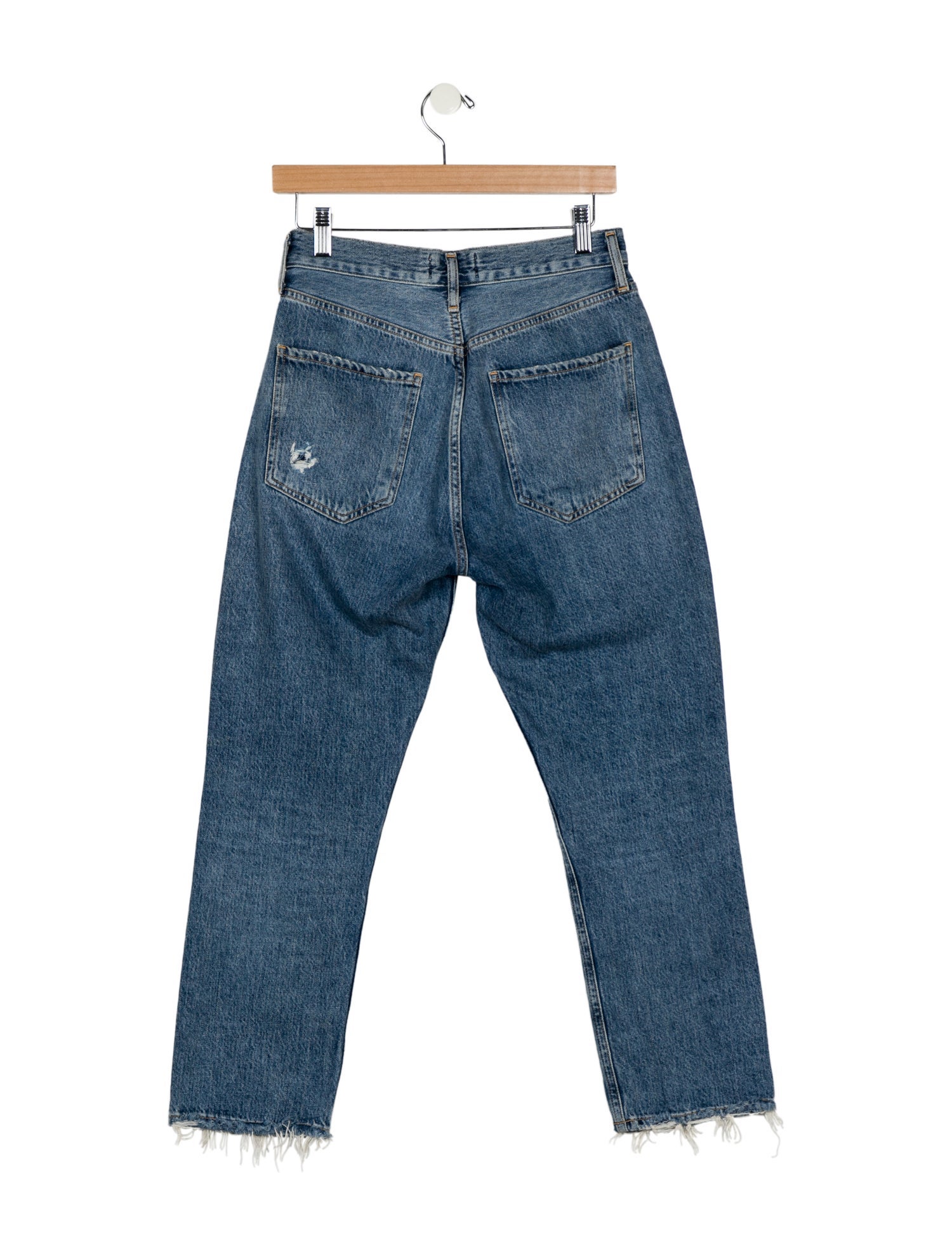 AGOLDE High-Rise Straight Leg Jeans