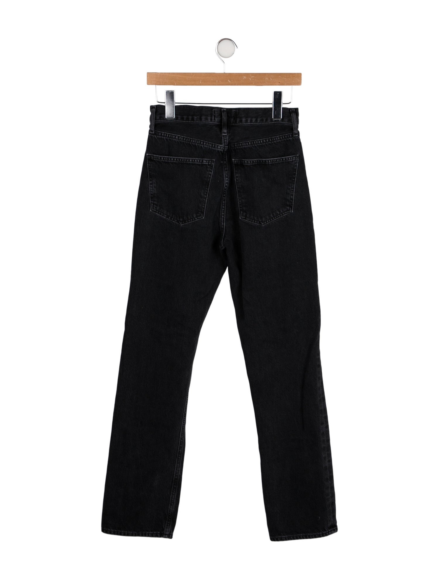 AGOLDE Mid-Rise Straight Leg Jeans
